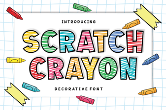 Scratch Crayon Font: a Creative Design Guide