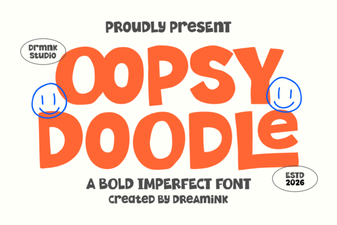 Oopsy Doodle Font Projects & Design Ideas