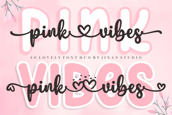 Introducing the Pink Vibes Duo Font Design System