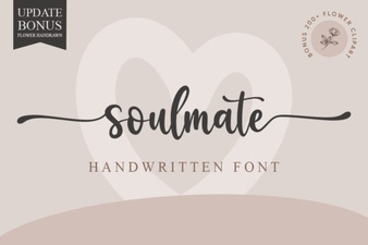 Soulmate Font for Love Letters & Creative Projects