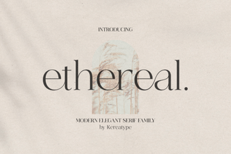 Elevate Your Designs with the Ethereal Font